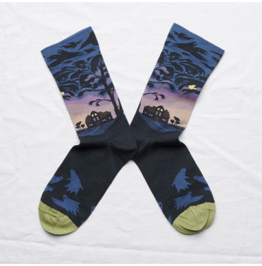 Kolorowe Skarpety Bonne Maison - Maison Nuit