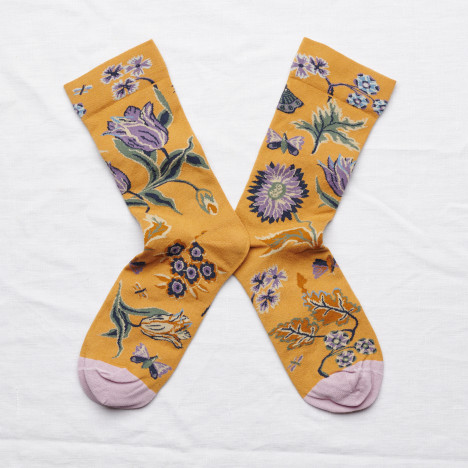 Kolorowe Skarpety Bonne Maison - Indienne Ocre