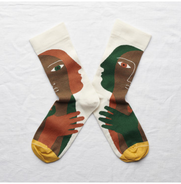 Kolorowe Skarpety Bonne Maison - Tête Naturel