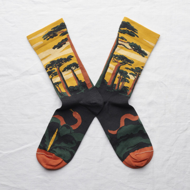 Kolorowe Skarpety Bonne Maison - Baobab Bouton