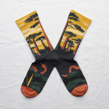 Kolorowe Skarpety Bonne Maison - Baobab Bouton