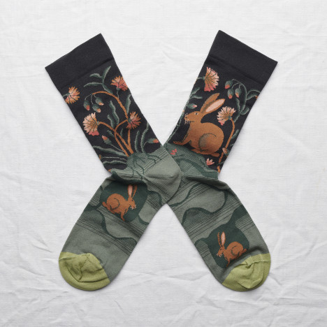 Kolorowe Skarpety Bonne Maison - Lièvre Faux Noir