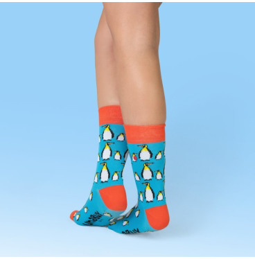 Kolorowe Skarpety Unabux Pingwiny