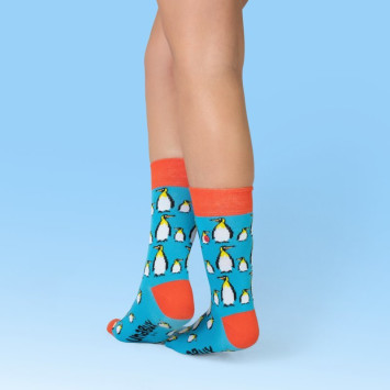 Kolorowe Skarpety Unabux Pingwiny