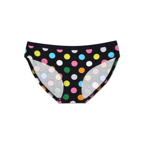 Majtki Happy Socks - Figi Big Dot Hipster Black