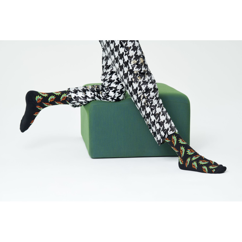 Skarpety Athletic Happy Socks - Shadow Flash Crew