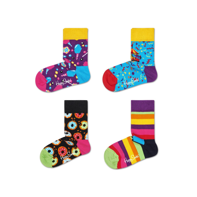 Skarpety Dziecięce Happy Socks - Carousel Gift Box (4 pary)