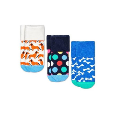 Skarpety Dziecięce Happy Socks - Dogs (3 pary)