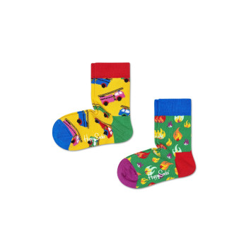 Skarpety Dziecięce Happy Socks - On Fire Socks (2 pary)