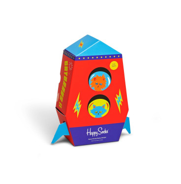 Skarpety Dziecięce Happy Socks - Space Gift Box (4 pary)