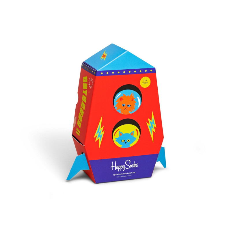 Skarpety Dziecięce Happy Socks - Space Gift Box (4 pary)