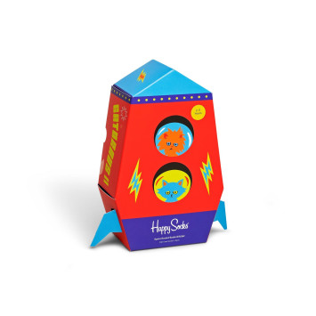 Skarpety Dziecięce Happy Socks - Space Gift Box (4 pary)