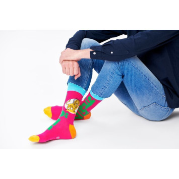 Skarpety Happy Socks  x Andy Wahloo Atlas Lion