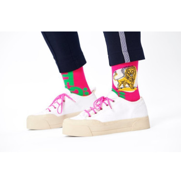 Skarpety Happy Socks  x Andy Wahloo Atlas Lion