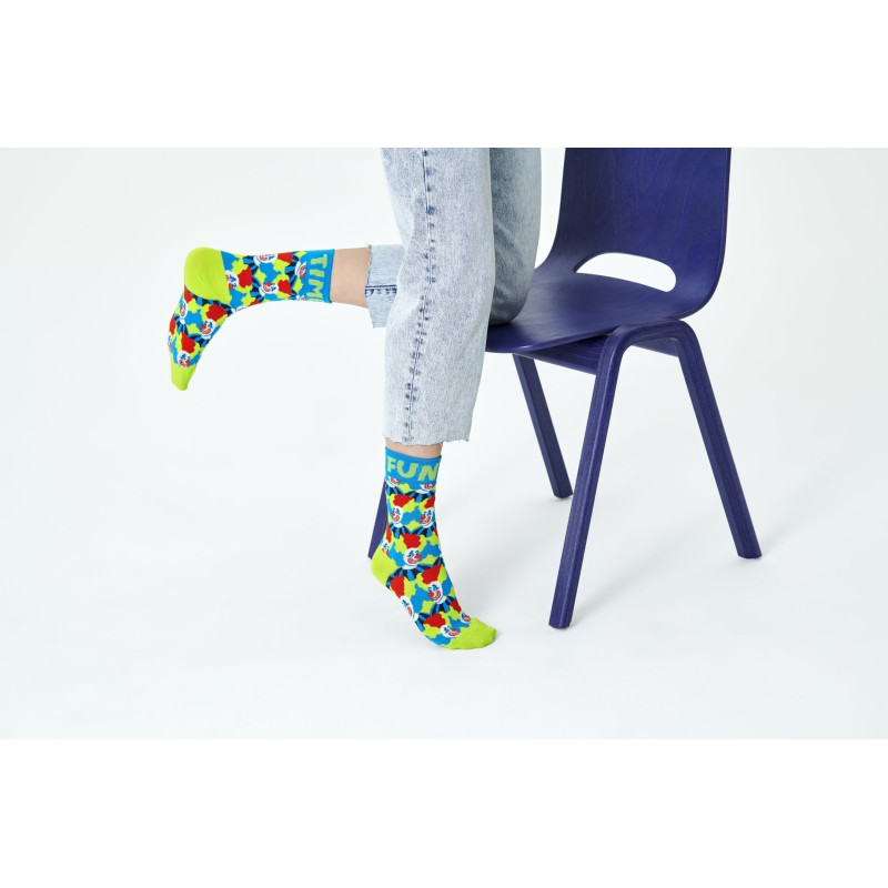 Skarpety Happy Socks - Clown Blue Skarpety Happy Socks - Clown Blue