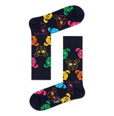 Skarpety Happy Socks - Dog Colorful Faces