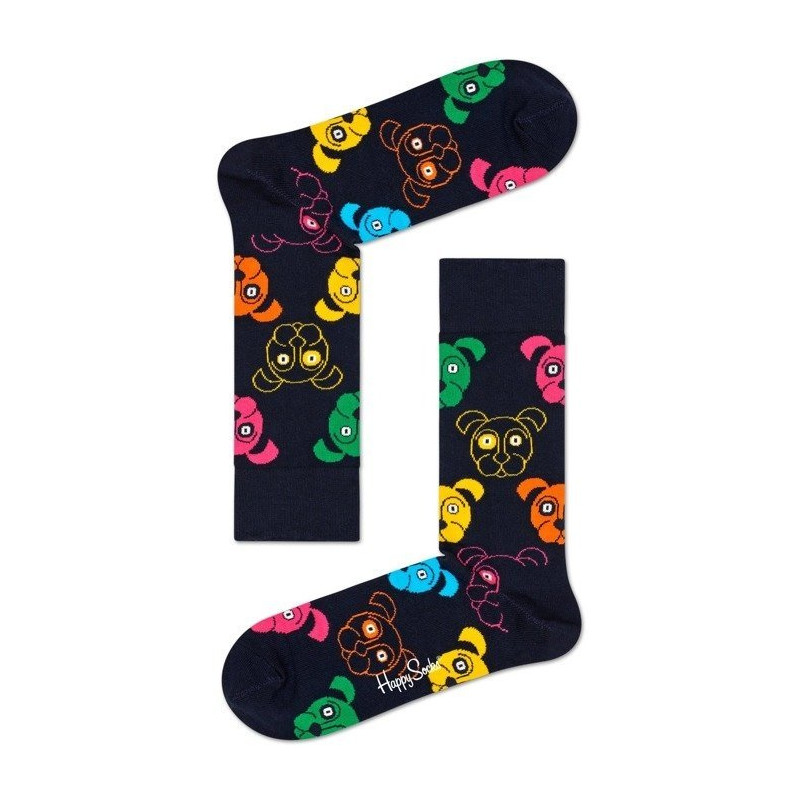 Skarpety Happy Socks - Dog Colorful Faces Skarpety Happy Socks - Dog Colorful Faces