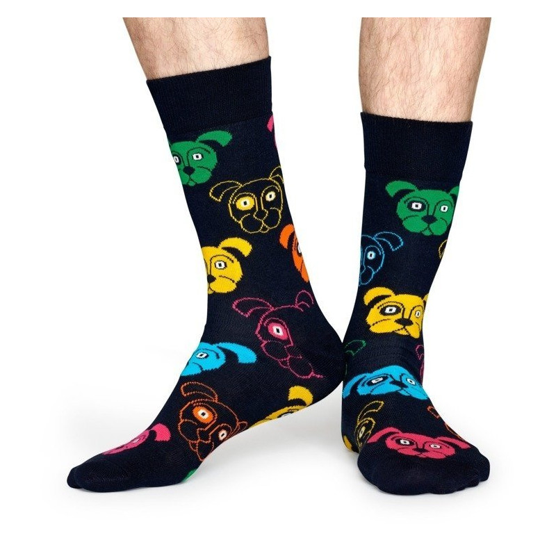 Skarpety Happy Socks - Dog Colorful Faces Skarpety Happy Socks - Dog Colorful Faces