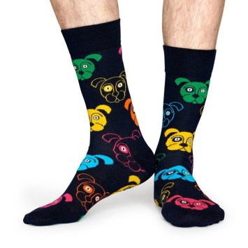 Skarpety Happy Socks - Dog Colorful Faces