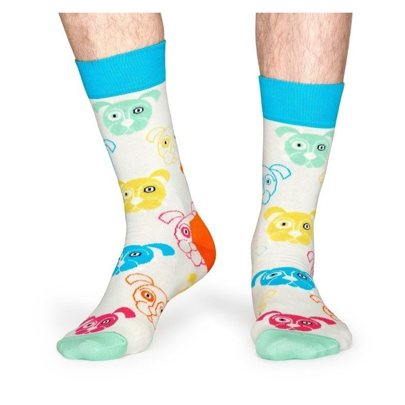 Skarpety Happy Socks - Dog White Skarpety Happy Socks - Dog White
