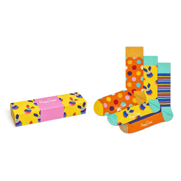 Skarpety Happy Socks - Easter Pink Gift Box (3 pary)