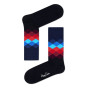 Skarpety Happy Socks - Faded Diamond Black