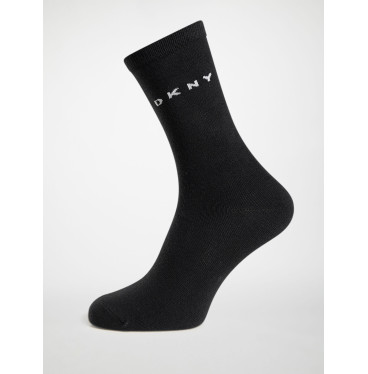 Czarne Skarpety Garniturowe DKNY 2-pack
