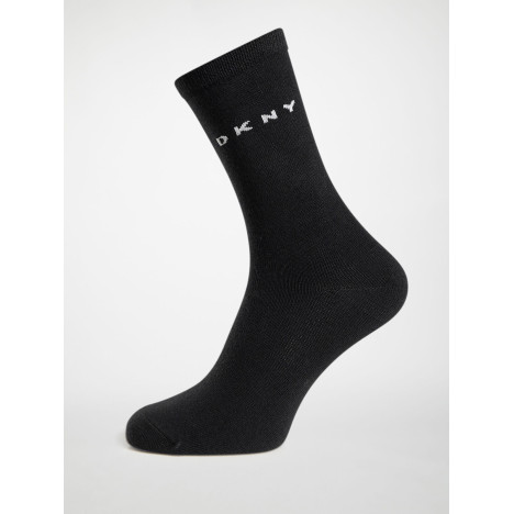 Czarne Skarpety Garniturowe DKNY 2-pack