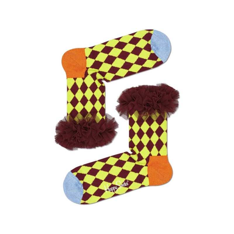 Skarpety Happy Socks - Harlequine Tulle Half Crew Skarpety Happy Socks - Harlequine Tulle Half Crew