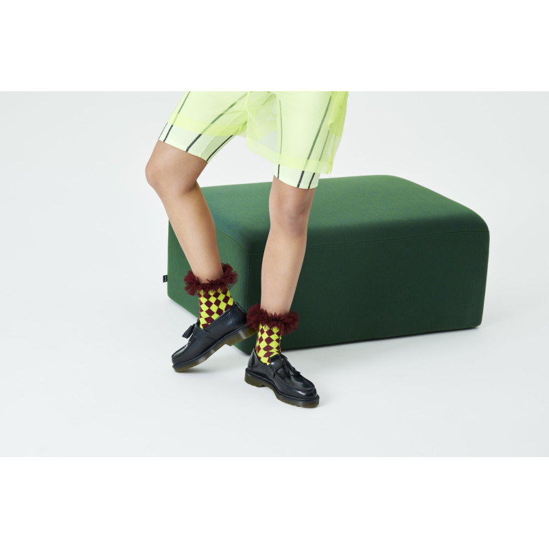 Skarpety Happy Socks - Harlequine Tulle Half Crew Skarpety Happy Socks - Harlequine Tulle Half Crew