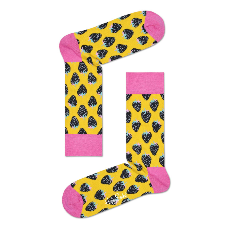Skarpety Happy Socks - Strawberry Yellow