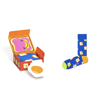 Skarpety Happy Socks - Toasted Egg Gift Box (1 para)