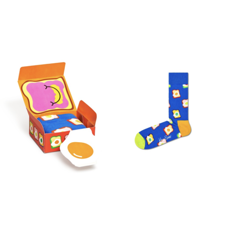 Skarpety Happy Socks - Toasted Egg Gift Box (1 para)