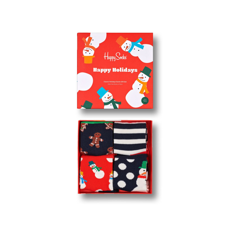 Świąteczne Skarpetki Dziecięce Happy Socks - Holiday Gift Box (4 pary) Świąteczne Skarpetki Dziecięce Happy Socks - Holiday Gift Box (4 pary)