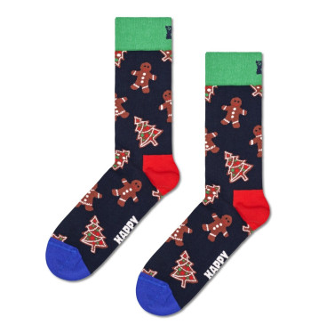 Świąteczne Skarpety Happy Socks -  Gingerbread Gift Set (4 pary)