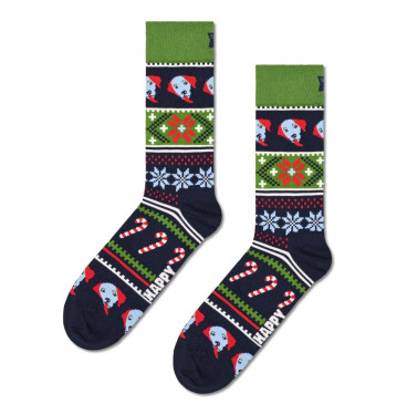 Świąteczne Skarpety Happy Socks -  Gingerbread Gift Set (4 pary)