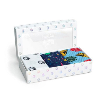 Bokserki Happy Socks - Billionaire Boys Club - 3-pak