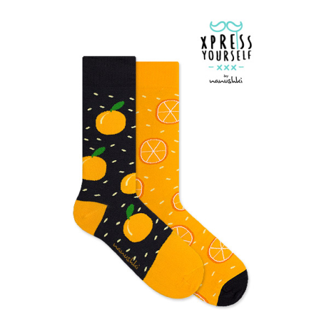Skarpety Nanushki - Crazy Orange