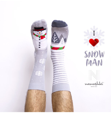 Skarpety Nanushki - Snowman