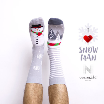 Skarpety Nanushki - Snowman