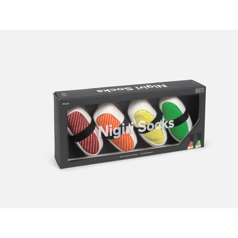 Kolorowe skarpetki Doiy Design - Sushi Nigiri Socks (2 pary)