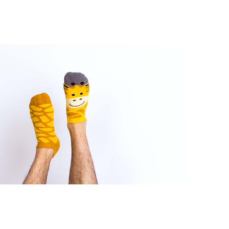 Skarpety stopki Nanushki - Gigi Giraffe