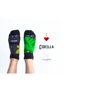 Skarpety stopki Nanushki - Gorilla