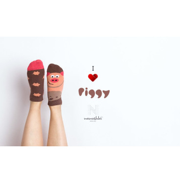 Skarpety stopki Nanushki - Piggy