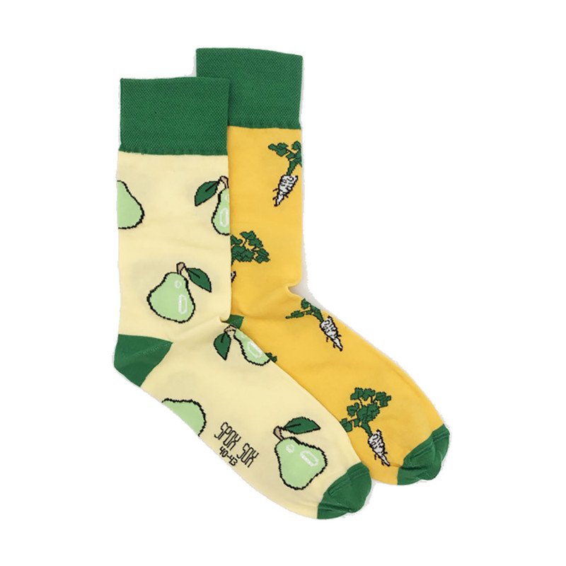 Kolorowe skarpetki - Ni gruszki, ni pietruszki