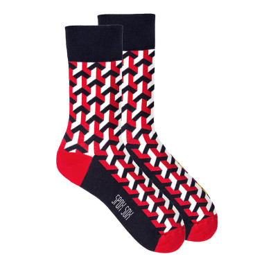 Kolorowe skarpetki - 3d