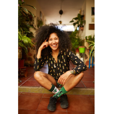 Kolorowe skarpetki - Summer Cactus