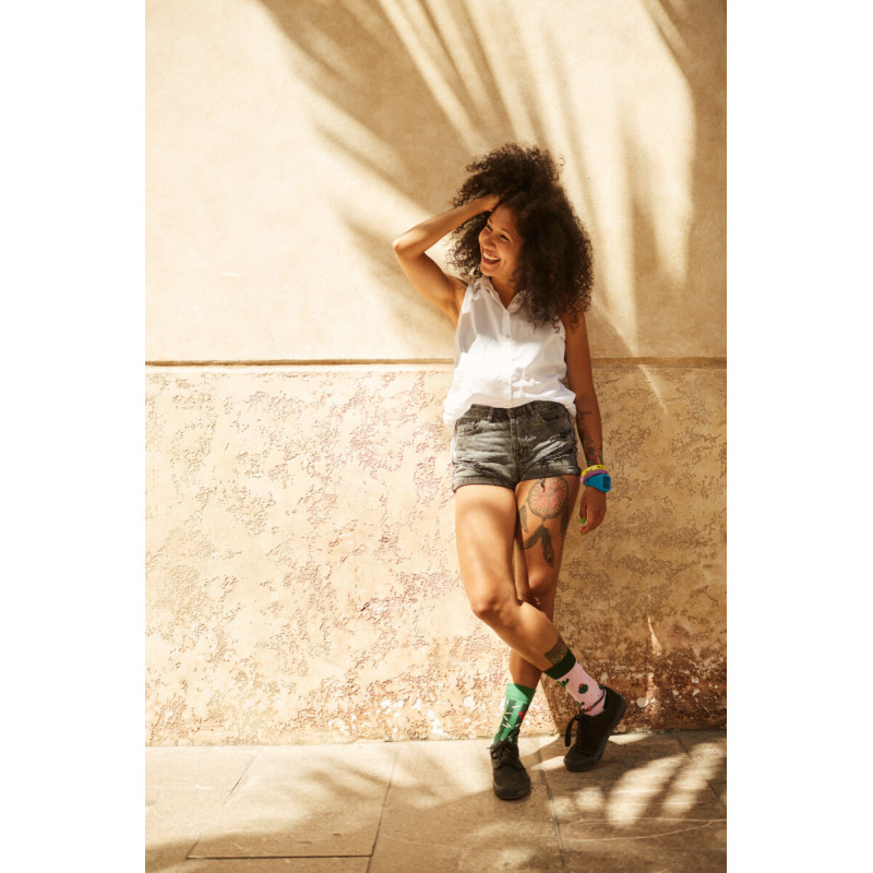 Kolorowe skarpetki - Summer Cactus