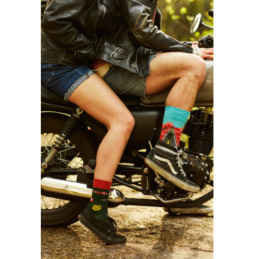 Kolorowe skarpetki - Route 66