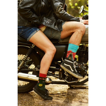 Kolorowe skarpetki - Route 66